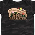 thumbnail image 4 of Inktastic Nevertheless, She Persisted Boys or Girls Baby Bodysuit, 4 of 5