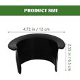 thumbnail image 4 of 6 Pcs Insert de Table de Poche de Remplacement, 4 Coins 2 Inserts de Coin pour Accessoires de Remplacement de Pare-Chocs de Table de Piscine, 4 of 5