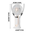 thumbnail image 4 of Folding Handheld Small Fan Mini Portable USB Charging Large Wind Power Digital Display Multi-function Neck Hanging Electric Fan Neck Fans That Blow Cold Air, 4 of 8