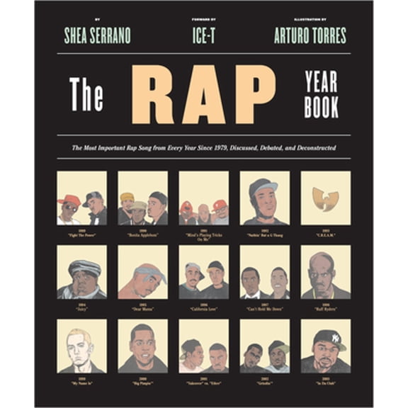 Pre-Owned The Rap Year Book: The Most Important Rap Song from Every Year Since 1979, Discussed, Debated, and Deconstructed, by Shea Serrano, (Paperback), Art, Music, and Photography, English