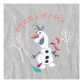 thumbnail image 3 of Frozen Boys/Girls Never Too Cool Olaf Sweatshirt, 3 of 4