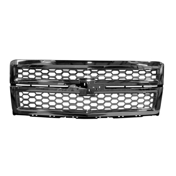 KAI New CAPA Certified Standard Replacement Front Grille, Fits 2014-2015 Chevrolet Silverado 1500