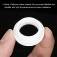 thumbnail image 4 of 2Pcs Snap Rubber Grommet Hole Plug Mount Dia 26mm ID 21mm H 10mm Seal Anti-Scratch White, 4 of 6