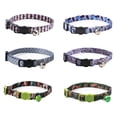 thumbnail image 2 of Riklu Cat Collar with Bell 6 Pcs, Breakaway Kitten Collar for Girl Boy, Adjustable and Safety Buckle, 2 of 5