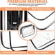 thumbnail image 4 of Bolsa de maquillaje transparente bolsa de tocador de viaje con cremallera bolsa organizadora transparente TSA bolsa cosmética de PVC, 4 of 7