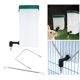 thumbnail image 4 of Dispensador de automático, alimentador de agua, fuente de agua de plástico a prueba de fugas, pezón de montaje colgante para conejo, codorniz 1L Sunnimix Dispensador de bebidas para mascotas, 4 of 8