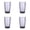 A, variant on 8 Pcs Acrylic Drinking Glasses 17oz 5.63 x 3.39 Inch, Plastic Reusable Tumblers Drinkware Unbreakable Water Glasses Cups Stackable for Home Outdoors Restaurant, All Color