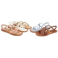 thumbnail image 5 of Journee Collection Womens Ennid  Tru Comfort Foam Buckle Flat Sandals, 5 of 6