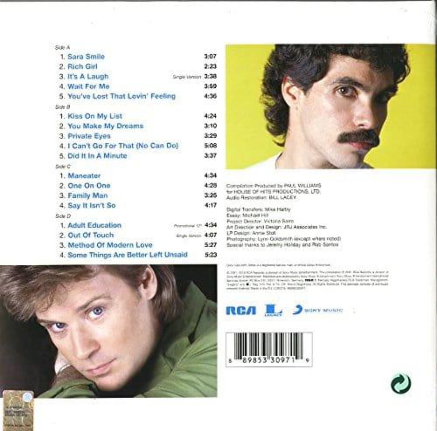 Hall & Oates - Very Best Of Darryl Hall & John Oates - Music & Performance - Vinyl
