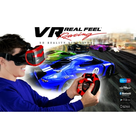 Real Feel VR Headset - Racing (Best Vr Headset For Galaxy Note 8)