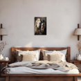 thumbnail image 3 of ZHONGYUTONG Horse Wall Art Black White and Brown Horse Poster Canvas Running Animals Pictures Painting for Living Room Decor Framed (12.00" x 18.00"), 3 of 5