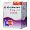 BD Ultra-Fine 33 Gauge Lancets Box of 100