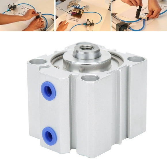 Cilindro De Aire Cilindro De Aire Delgado Cilindro De Aire Sda40 Cilindro Neumático Sda40 Componentes Neumáticos SDA40 Thin Air Cylinder Aleación De Aluminio De Doble Acción