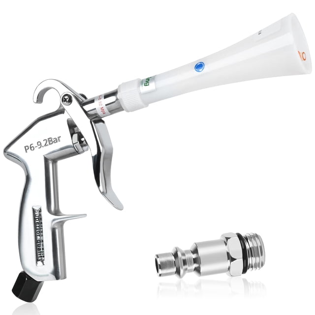 Air Blow Gun phepetroll para limpieza en seco para detalles de automóviles con boquilla