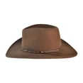 thumbnail image 4 of Mountain Sky Crushable Wool Felt Outback Hat - XS - Acorn, 4 of 4