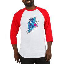 CafePress - Power Rangers Blue Ranger Pun - Cotton Baseball Jersey, 3/4 Raglan Sleeve Shirt