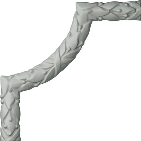 7 7/8"W x 7 7/8"H x 3/4"P Dublin Panel Moulding Corner (matches moulding PML01X01DU)