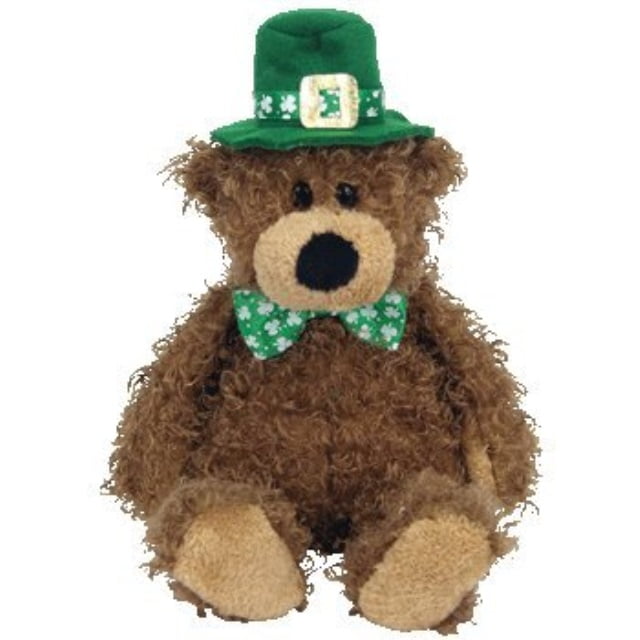 ty beanie babies lucky o'day irish bear