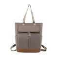 thumbnail image 1 of Mochila Oxford impermeable para mujer, bolsa de viaje para mujer de gran capacidad para ordenador portátil (caqui) Likrtyny Para Estrenar, 1 of 6