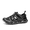 BLACK, variant on NORTIV 8 Water Sandals for Men and Women Cushion Non-Slip Closed Toe Arch Support Breathable Hiking Easy on Walking Sandals