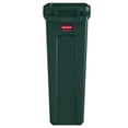 thumbnail image 3 of Contenedor Slim Jim Rubbermaid 16 gal Verde, 3 of 3
