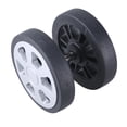 thumbnail image 3 of Suitcase Spinner Replacement Set of 8Pcs 60x12mm Rubber Wheels with 2 Size Axles, 3 of 14