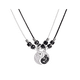 thumbnail image 2 of Set Collares Y Pulseras Yin Yang Dragon Xtellar Amigos Pareja Ajusta, 2 of 4