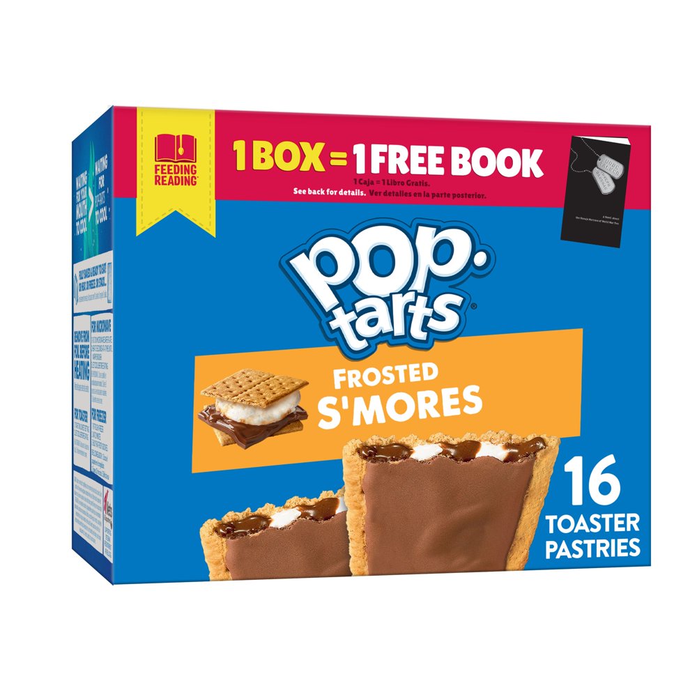 PopTarts Toaster Pastries, Breakfast Foods, Frosted S'mores, 27oz Box
