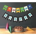 thumbnail image 2 of Inkdotpot Ready To HangI Am ElevenBirthday Party Decorations Party Supplies For Boy Or Girl Car Gender Neutral Banner Flags, 2 of 4