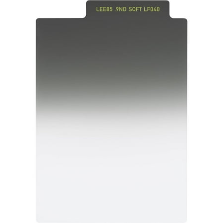 UPC: 5055782240675 | Lee Filters LEE85 85x115mm Neutral Density 0.9 Soft Grad Resin Filter