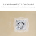 thumbnail image 3 of Hair Catcher Cover Protector Bathroom Disposable Drain Sticker Sink Strainer, 3 of 7