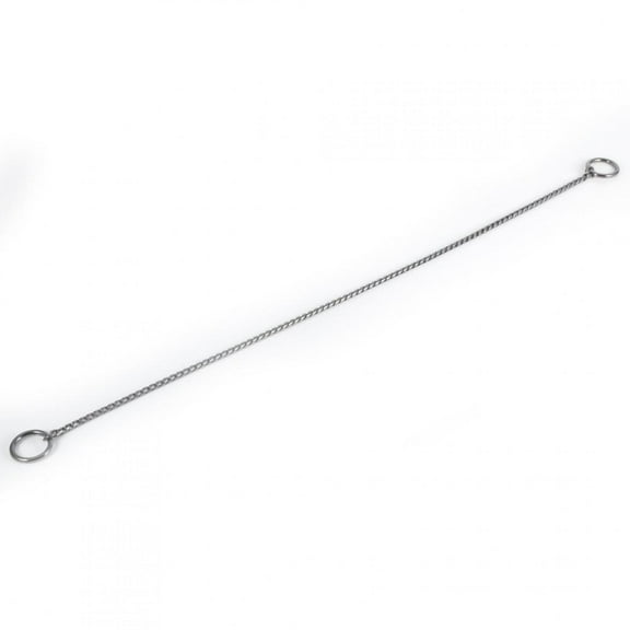 copper metal dog training collar, snake chain twisted necklace pet dog show training Choker collar, dog choke chain in a variety of colors