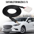 thumbnail image 2 of Cable adaptador de entrada de teléfono móvil con reproductor de MP3 y radio de entrada de audio auxiliar de 3,5 mm para Mazda 3/6, 2 of 5