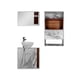 thumbnail image 1 of Combo Gabinete De Baño CHICAGO Sobre WC Y Con Botiquín., 1 of 6