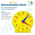 thumbnail image 6 of Learning Resources, LRN2094, Big Time Demonstration Clock, 1 Each, Multi, 6 of 6