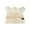 Beige, variant on Ticikt Bear Ear Knit Beanie Hat, Ribbed Cuffed Winter Skull Cap Warm Cold‑Weather Headwear for Men Women,Coffee