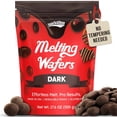 thumbnail image 2 of (4 pack) Snackathon Dark Chocolate Melting Wafers, Compound Coating, 17.6 oz Resealable Bag, 2 of 7