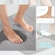 thumbnail image 3 of Alfombra de baño Yimobra, espuma viscoelástica, 72 x 24 cm, antideslizante, lavable, color gris, 3 of 7