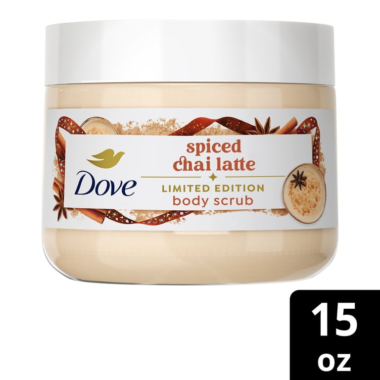 Dove Limited Edition Holiday Treats Body Scrub Spicy Chia Latte