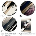 thumbnail image 3 of Designart Purple And Beige Peony Hyperrealistic Flowers II Canvas Wall Art, 3 of 5