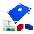 thumbnail image 6 of Portable Cornhole Board Set with 6 Bean Bags Corn Hole Toss Game Cornhole Games for Indoor and Outdoor Parties, Ideal for Teen, Adults, Camping Travel, Parties, Beach, Yard (Blue), 6 of 9