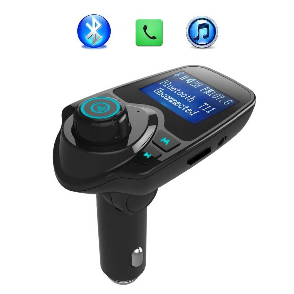 Bluetooth Wireless FM Transmitter AUX Radio Adapter MP3 Handsfree Car Charger