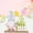 D, variant on Easter Decorations for Home, Easter Table Centerpiece Signs, Wooden Easter Decoration, Tabletop Decor for Party Spring Summer Holiday,7.8*3.9in