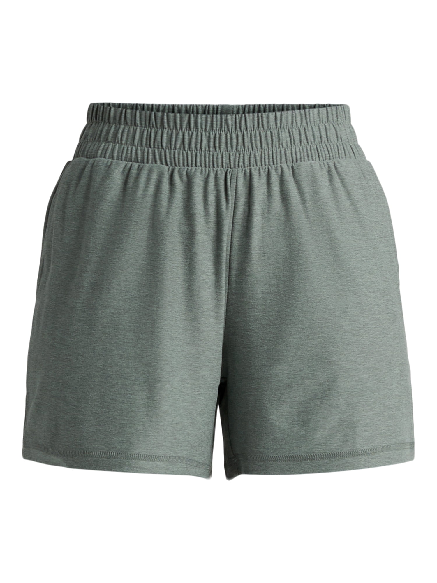 Athletic Works Women's and Women’s Plus ButterCore Soft Performance Gym Shorts, Available in 1, 2 and 5-Pack, Sizes XS-4X