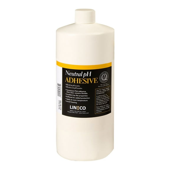 Lineco/university Products White Neutral Ph Adhesive, Quart
