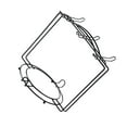 thumbnail image 1 of Naiovety Soporte de exhibición de tazas de té Soporte de tazas antioxidante Estante de secado de acero inoxidable para platos de tazas Juegos de servir café y té Naiovety HA030126-00, 1 of 6