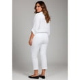 thumbnail image 2 of Avenue Women's Plus Size Super Stretch Straight Ankle Pull-On Pant, 2 of 2