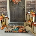 thumbnail image 5 of Fall Door Mat Outdoor for Front Door, Fall Decorations for Home Welcome Doormat Non-Slip Washable Thanksgiving Pumpkin Hello Fall Doormat Entrance Rug for Indoor Outdoor (Hello Pumpkin, 17"x30"), 5 of 6