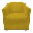 thumbnail image 2 of Set de puff y sillón Tilla B - Amarillo WEIK Tilla, 2 of 5