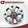 thumbnail image 3 of Unique Bargains Wheel Center Caps for Chevrolet Silverado Tahoe Chrome Silver Tone Plastic 1 Pc, 3 of 7